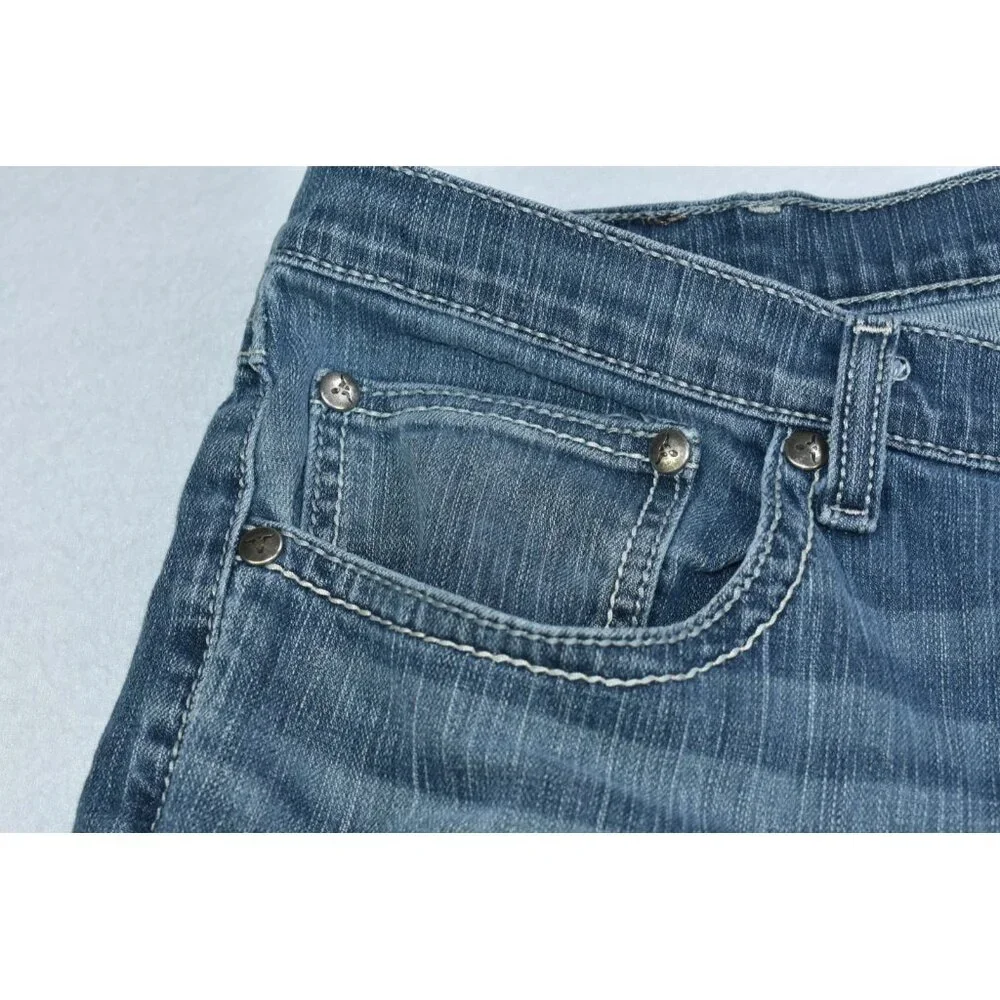Wrangler 20X Jeans Men’s 38x32 Blue Vintage Boot Cut Denim Cowboy Style 42 Flaws - Picture 4 of 16